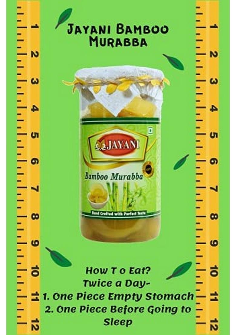 Jayani Combo Of Homemade Bamboo Murabba | Helps Increasing Height Growth Bans Ka 800 Gm Packof 2 Shoots Good For Health