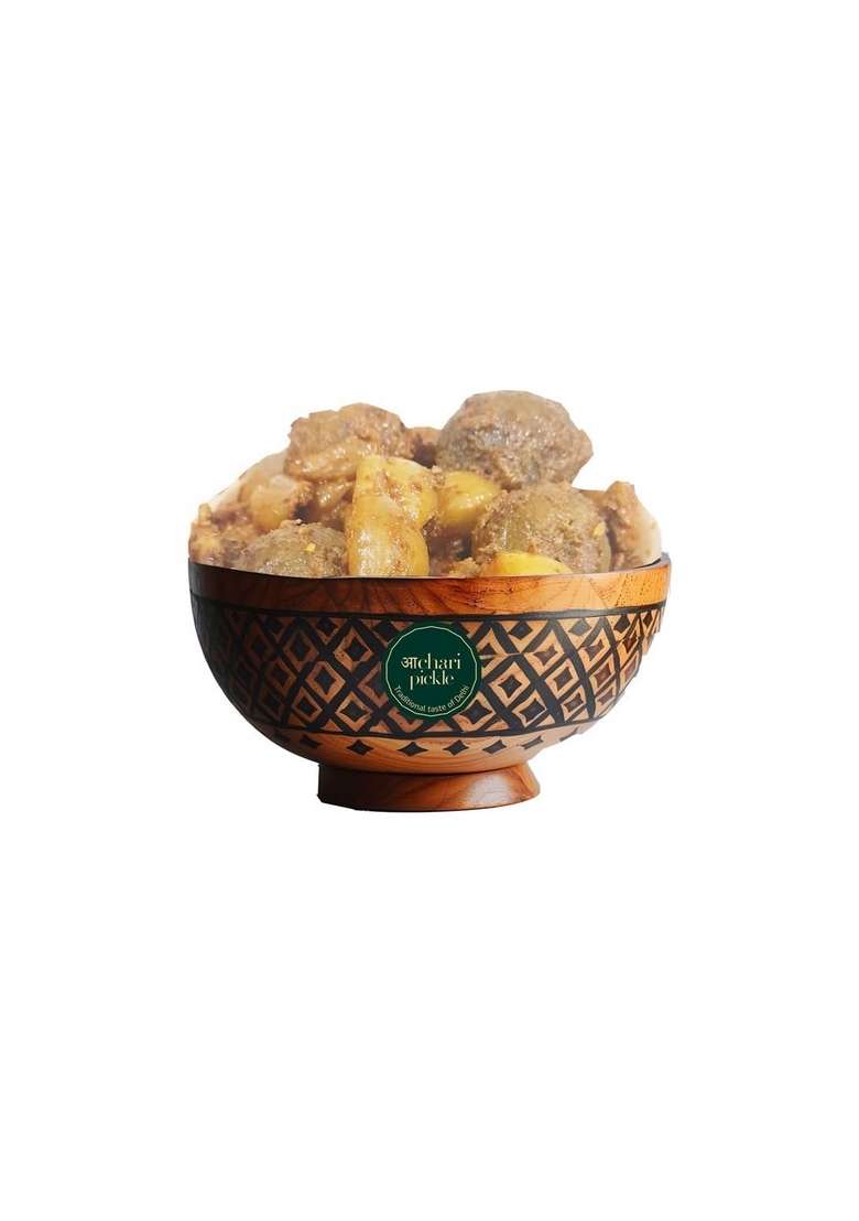 Achari Pickles Amla With Garlic Pickle Banarasi 400 Gm Ghar Ka Achar - Indya