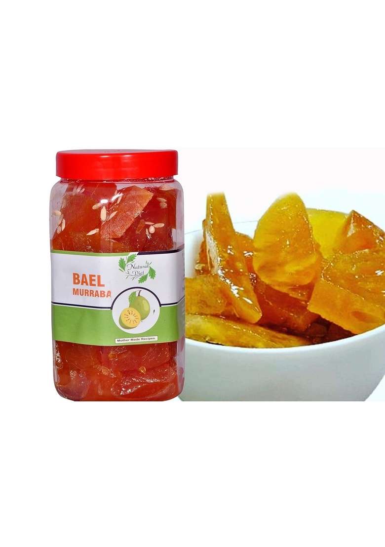 Natural Diet Mome Made The Real Taste Of Maa Ka Hath Swad Organic Sweet Bael Murabba Forest Bal With Mother