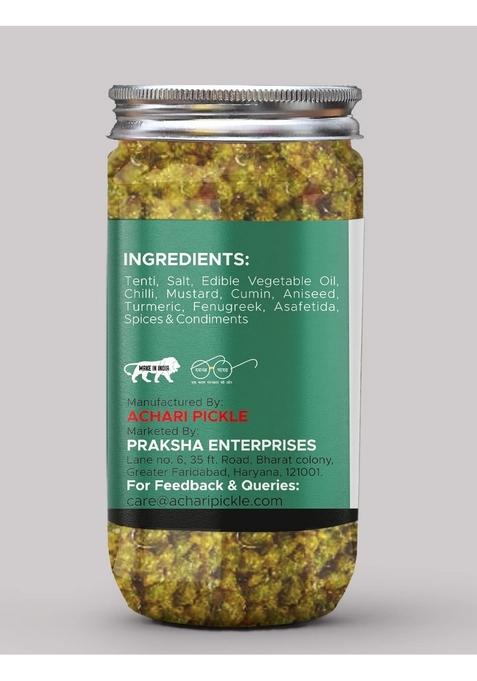 Achari Pickles Banarasi Ker Tenti Pickle Homemade Fresh Teinti Ka Aachar 400G Organic North Indian | Healthy Traditional Home Made Achaar