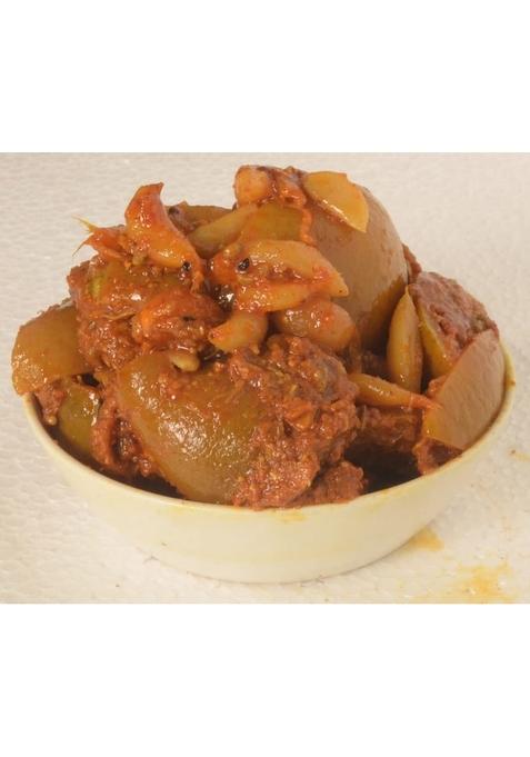 Achari Pickles Lucknawi Lemon Garlic Pickle Homemade Neembu Lehsun Ka Aachar 400G Mother’S Recipe | Organic North Indian Healthy Traditional Home Made Achaar