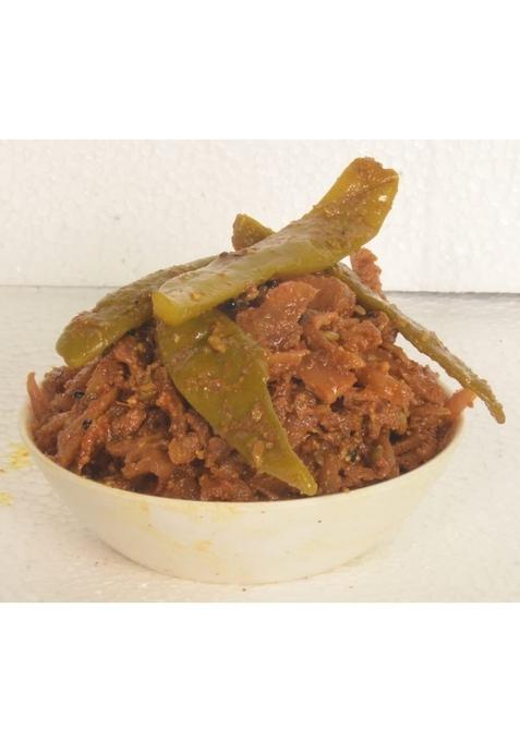 Achari Pickles Lucknawi Ginger Green Chilli Pickle Homemade Adrak Harimirch Aachar 400G Organic North Indian | Healthy Traditional Home Made Achaar