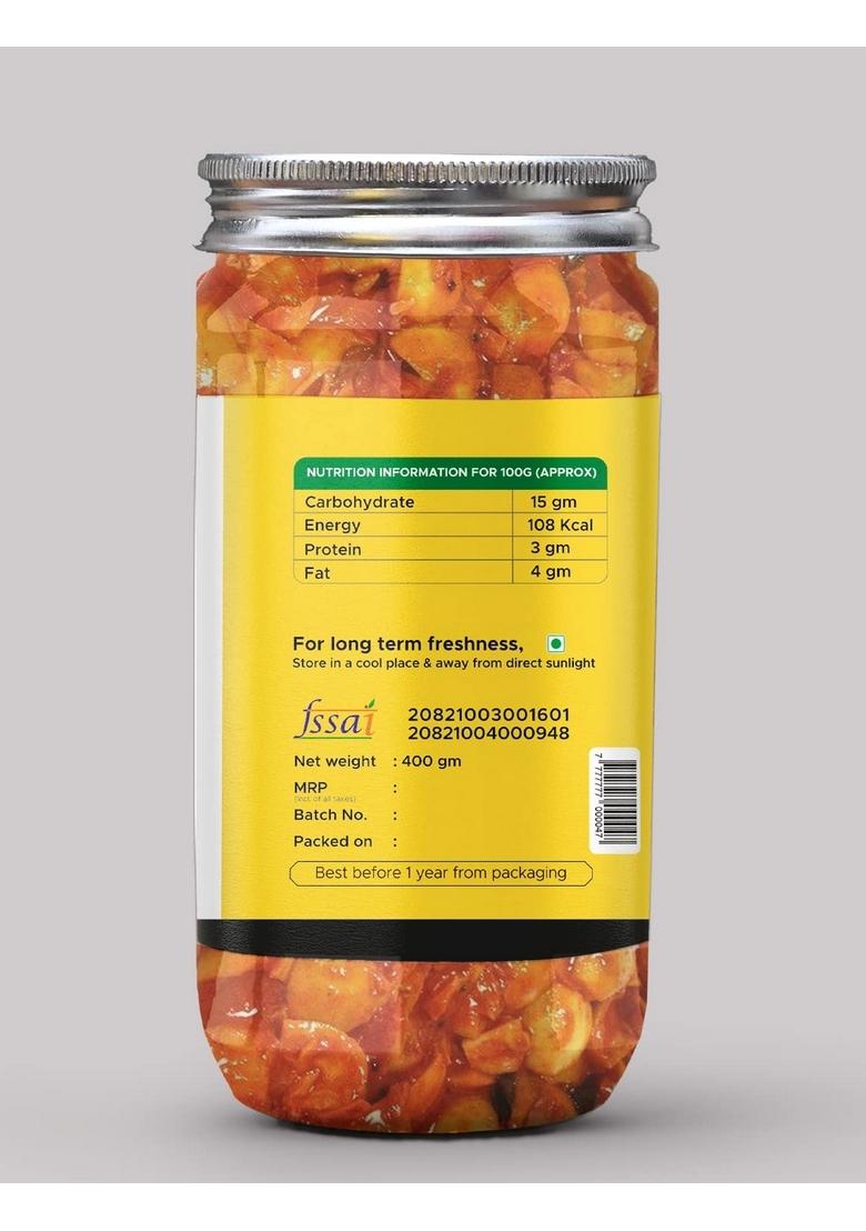 Achari Pickles Lucknawi Lemon Pickle Homemade Fresh Neembu Ka Aachar 400G Mother'S Recipe|Organic North Indian Pickle|Healthy Pickle|Traditional Home Made Achaar