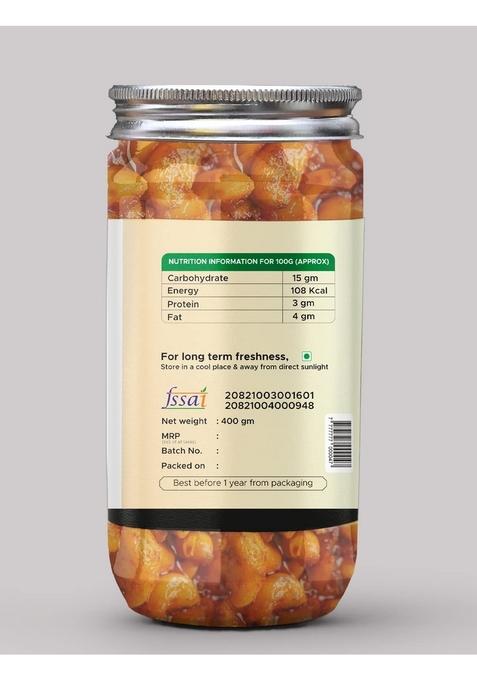 Achari Pickles Lucknawi Garlic Pickle Homemade Fresh Lehsun Ka Aachar 400G Organic North Indian | Healthy Traditional Home Made Achaar