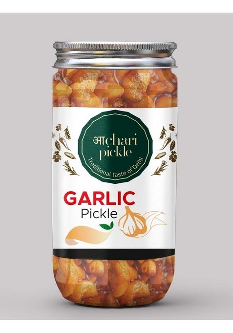 Achari Pickles Garlic Pickle Homemade Fresh Lehsun Ka Aachar 400G Mother’S Recipe | Organic North Indian Healthy Traditional Home Made Achaar
