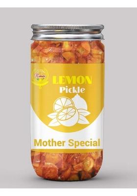 Kababi Mother Special Lemon Pickle Homemade Fresh Neembu Ka Aachar 400G Mother’S Recipe | Organic North Indian Healthy Traditional Home Made Achaar