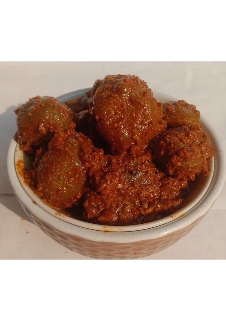 Kababi Marwadi Amla Pickle Homemade Fresh Gooseberry Ka Aachar 400G Organic North Indian | Healthy Traditional Home Made Achaar