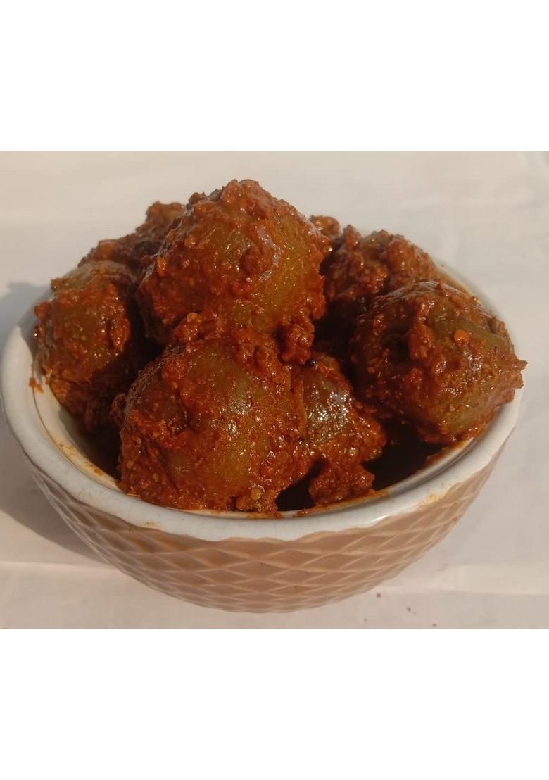 Kababi Marwadi Amla Pickle Homemade Fresh Gooseberry Ka Aachar 400G Organic North Indian | Healthy Traditional Home Made Achaar