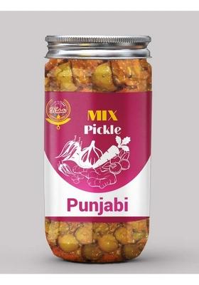 Kababi Punjabi Mix Vegetable Pickle Homemade Aachar 400G Mother’S Recipe | Organic North Indian Healthy Traditional Home Made Achaar
