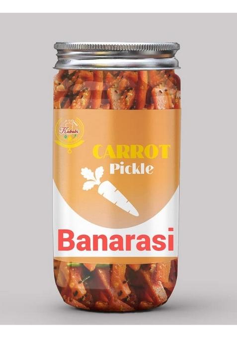 Kababi Carrot Pickle Homemade Fresh Gaajar Ka Aachar 400G Mother’S Recipe | Organic North Indian Healthy Traditional Home Made Achaar