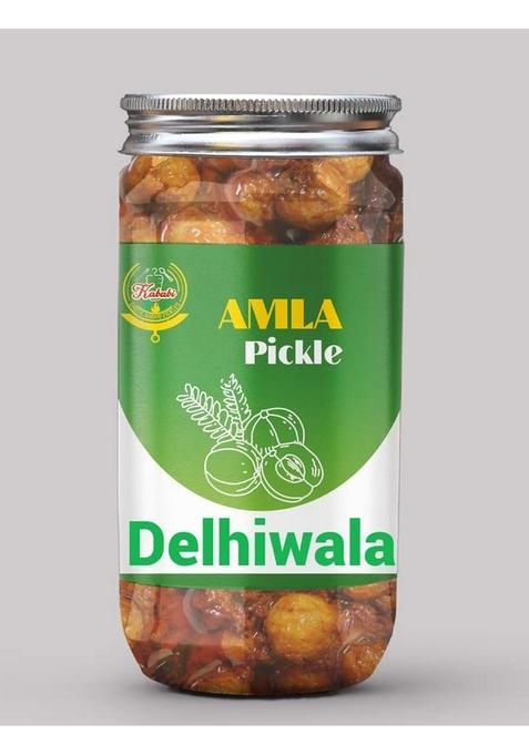 Kababi Delhiwala Amla Pickle Homemade Fresh Gooseberry Ka Aachar 400G Mother’S Recipe | Organic North Indian Healthy Traditional Home Made Achaar