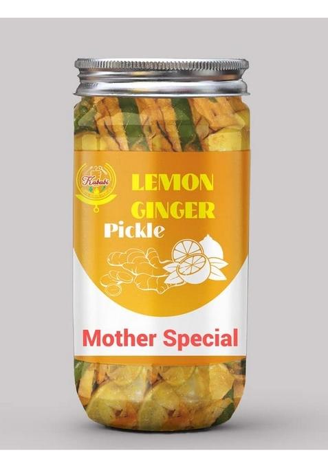 Kababi Mother Special Lemon Ginger Pickle Homemade Neembu Adrak Ka Aachar 400G Mother’S Recipe | Organic North Indian Healthy Traditional Home Made Achaar