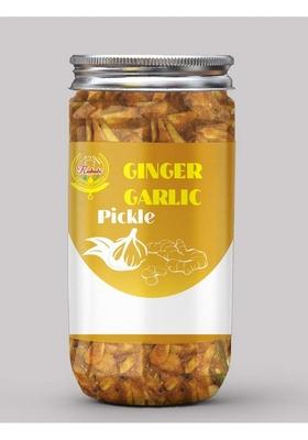Kababi Ginger Garlic Pickle Homemade Adrak Lehsun Aachar 400G Mother’S Recipe | Organic North Indian Healthy Traditional Home Made Achaar