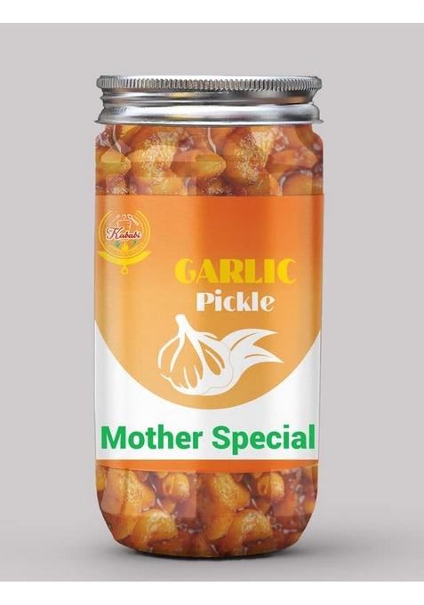 Kababi Mother Special Garlic Pickle Homemade Fresh Lehsun Ka Aachar 400G Organic North Indian | Healthy Traditional Home Made Achaar