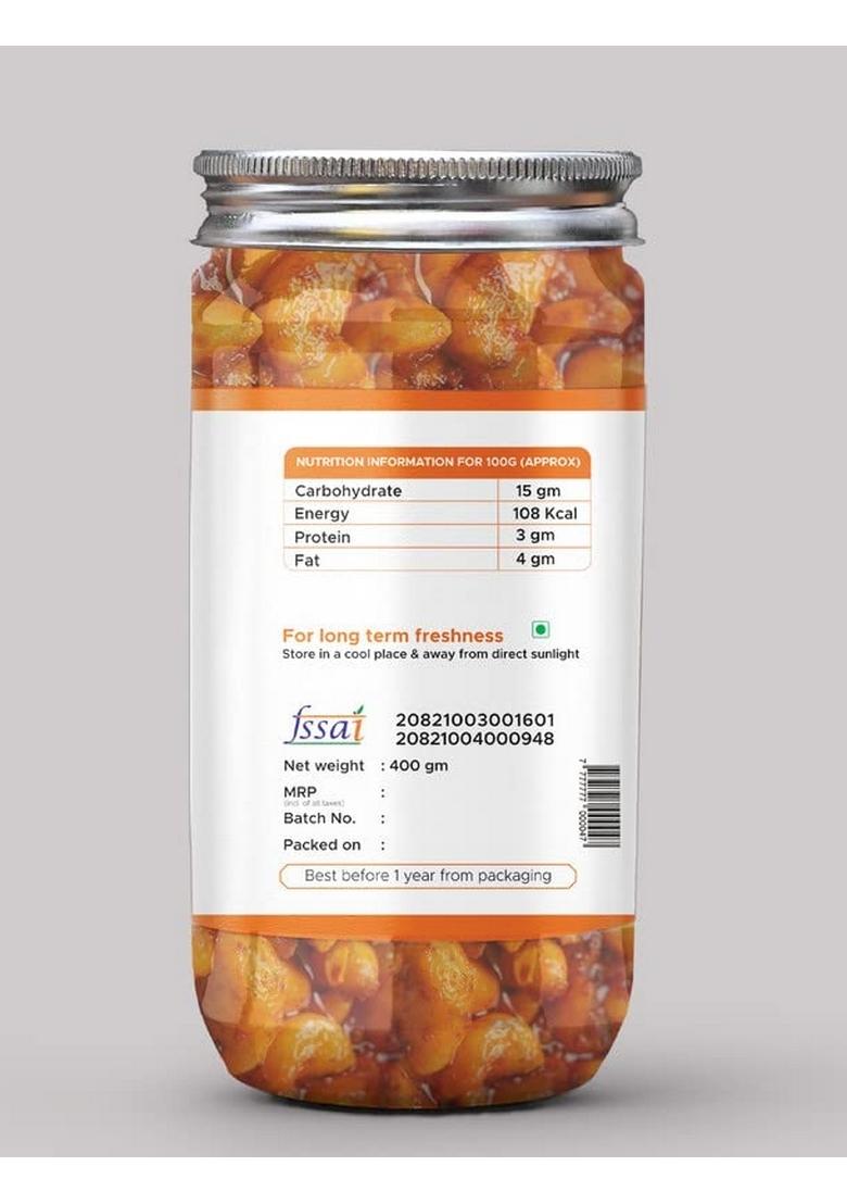 Kababi Garlic Pickle Homemade Fresh Lehsun Ka Aachar 400G Organic North Indian | Healthy Traditional Home Made Achaar