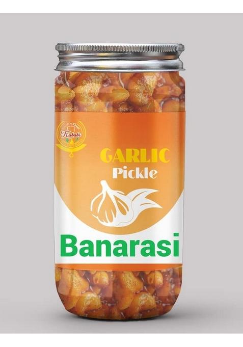 Kababi Garlic Pickle Homemade Fresh Lehsun Ka Aachar 400G Organic North Indian | Healthy Traditional Home Made Achaar