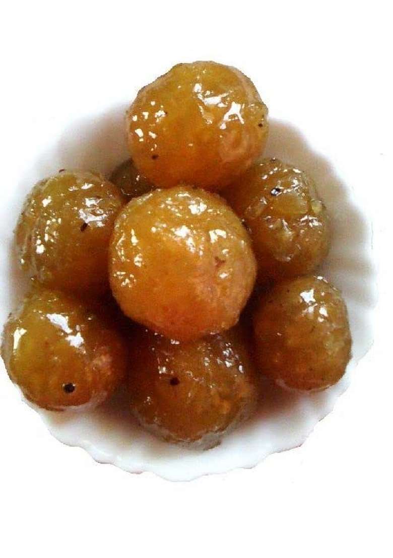 Sansu Homemade Organic Dry Amla Murabba Immunity Booster 500Gram Pack Of 2 - Indya