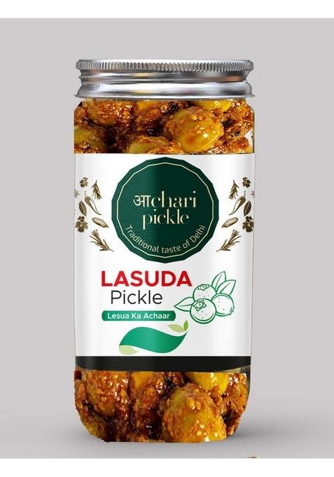 Achari Pickles Lasode Lesua Gunda Pickle Achar 400Gm Rajasthani Lasoda Fruit Ka Achaar Mother’S Recipe | Organic North Indian Traditional Home Made
