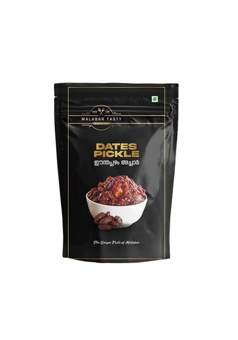 Malabar Tasty The Unique Taste Of | Dates Pickle Sweet Spicy Tangy |Organic And Homemade Product No Preservatives Traditional Indian Perfect Accompaniment 100 Natural Ingredients 200G
