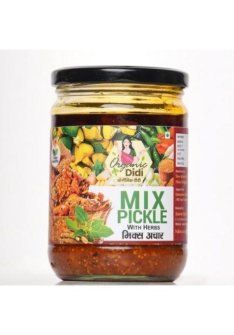 Sunrise Agriland Development Research Pvt Ltd Mix Pickle With Herbs 500 Gm