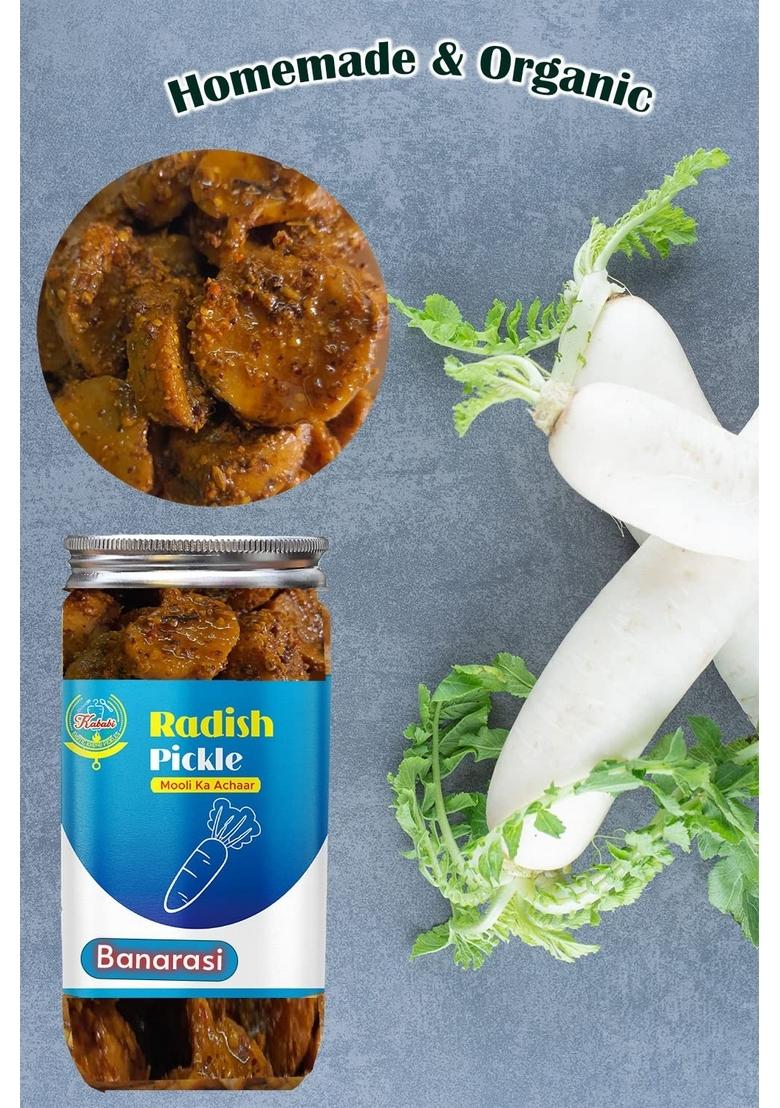 Kababi Banarasi Radish Pickle Homemade Mooli Ka Aachar 400G Mother’S Recipe | Organic North Indian Healthy Traditional Home Made Achaar