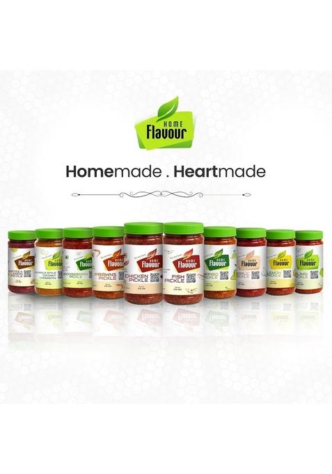 Home Flavour Boneless Chicken Pickle | 250G Spicy Kerala Style Homemade No Preservatives