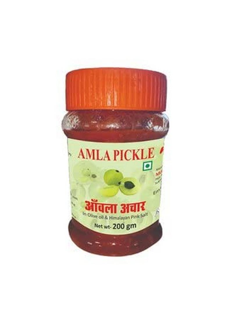 Mealsumm Amla Pickle In Olive Oil Low Sodium 200 Gm