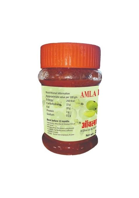 Mealsumm Amla Pickle In Olive Oil Low Sodium 200 Gm