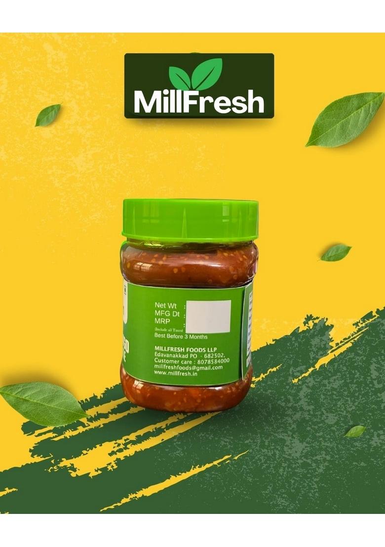 Millfresh Homemade Mango Pickle | Traditional Kerala Style Aam Ka Aachar 250 Gm