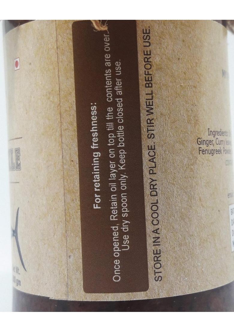 My Village Natural And Home Made Preservative Free Dry Fish Pickle Tuna 200 G