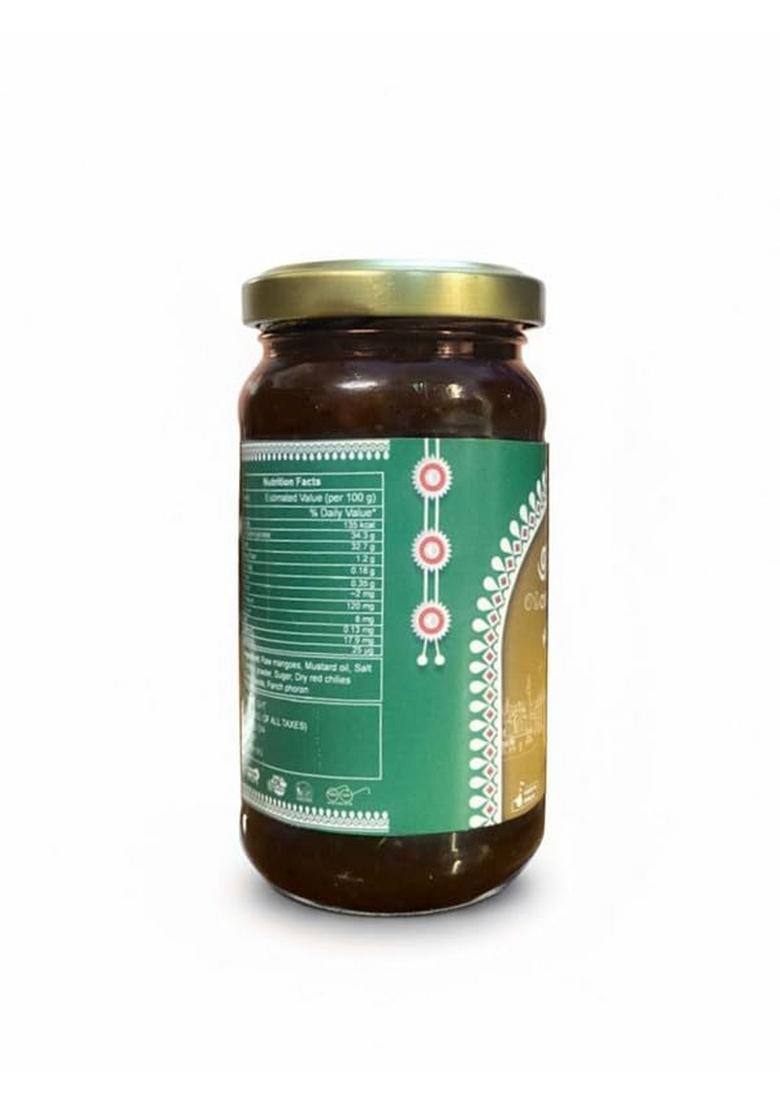 Aagamon Tok Jhal Mishti Achar | Khatta Mitha 250G Sweet Sour Spicy Authentic Bengali Homemade Pickle With Traditional Spices