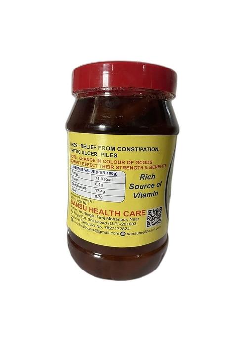 Sansu Homemade Organic Bel Murabba Bail Fruit Ka Sweet Belgiri 500 Gram Pack Of 2