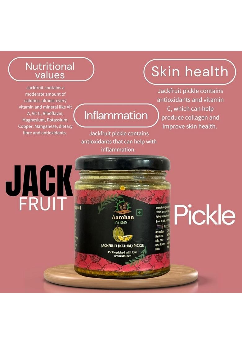 Aarohan Farms Arohan | Jackfruit Pickle Kathal 200 Gm