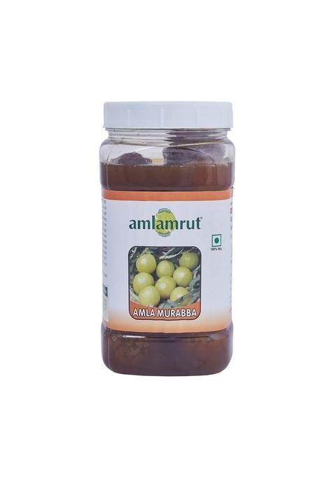 Amlamrut Amla Murabba | Traditional Indian Sweet Made With Preserved Gooseberry In Sugar Syrup Ready To Eat Fruit Treat 500G Each Pack Of 3