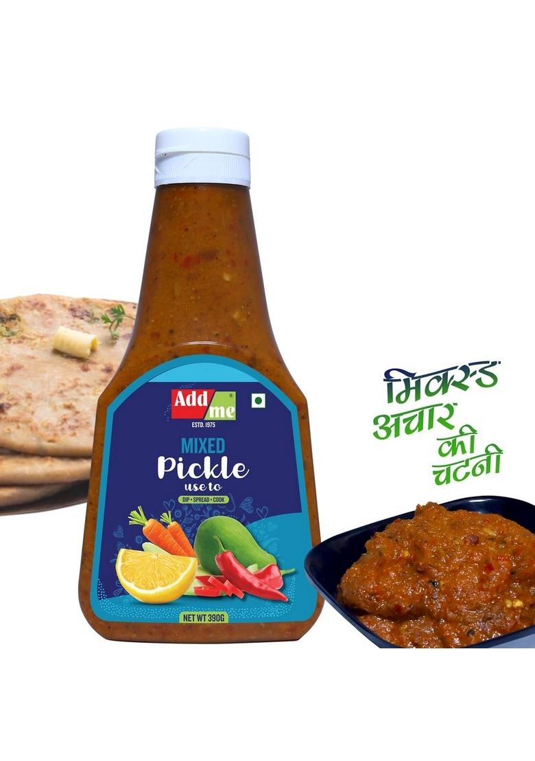 Add Me Homemade Khatti Meethi Sonth 450Gm Pudina Chutney 390Gm Mango Methi Dana Mixed Pickle