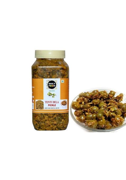 Daily Food Kuti Tenti Dela Pickle Gullar Ka Achar Very Less Oil Handmade Indian 400 Grams