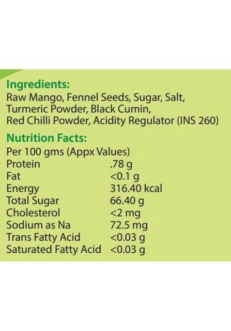 Kava Sweet Mango Pickle 400 Grams