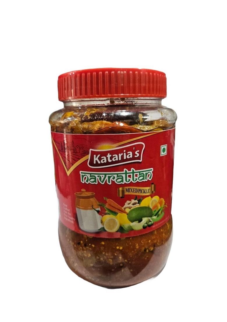 Kataria'S Navrattan Mixed Pickle 1 Kg Traditional Punjabi Style