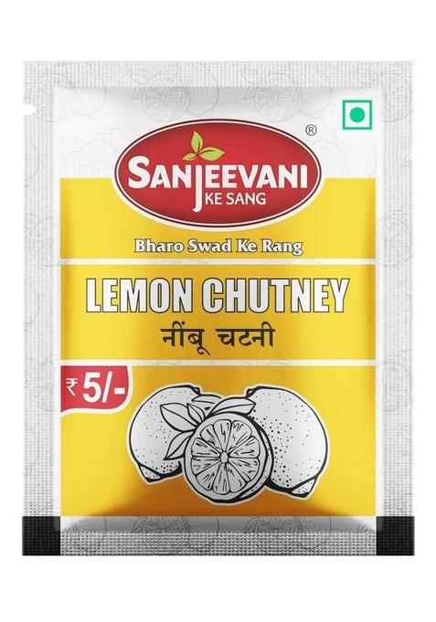 Sanjeevani Ke Sang Lemon Chutney Pack Of 10 Pouch