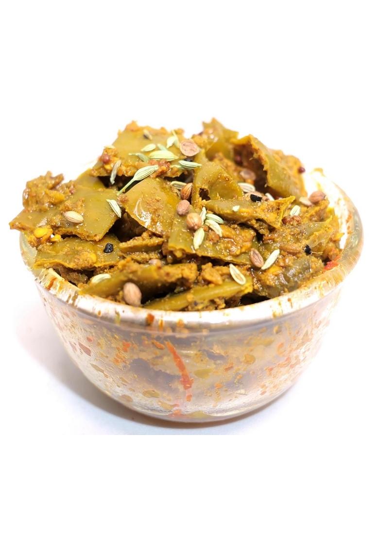 Austere Store | Green Chilli Pickle Organic Hand Made Process