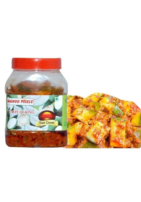 Sun Grow Homemade Spicy South Indian Style Dry Mango Pickle Real Taste Of India Pickles Masaledar Aam Ka Achaar 1Kg