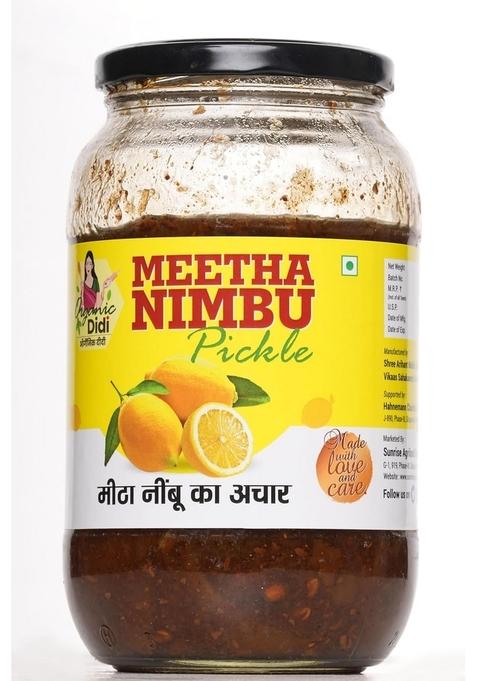Sunrise Agriland Development Research Pvt Ltd Meetha Nimbu Pickle 1 Kg