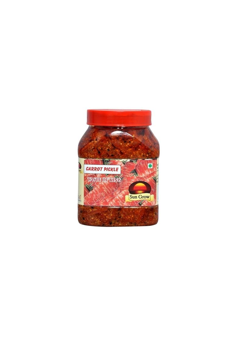 Sun Grow Homemade Organic Carrot Pickle Achaar 850G