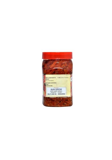 Sun Grow Homemade Organic Carrot Pickle Achaar 850G