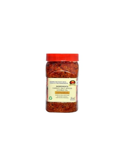 Sun Grow Homemade Organic Carrot Pickle Achaar 850G