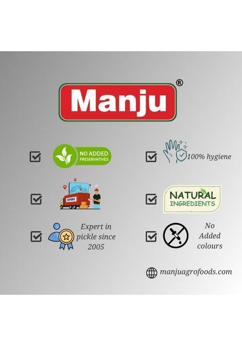 Manju Tomato Pickle Traditional Indian Style 300G