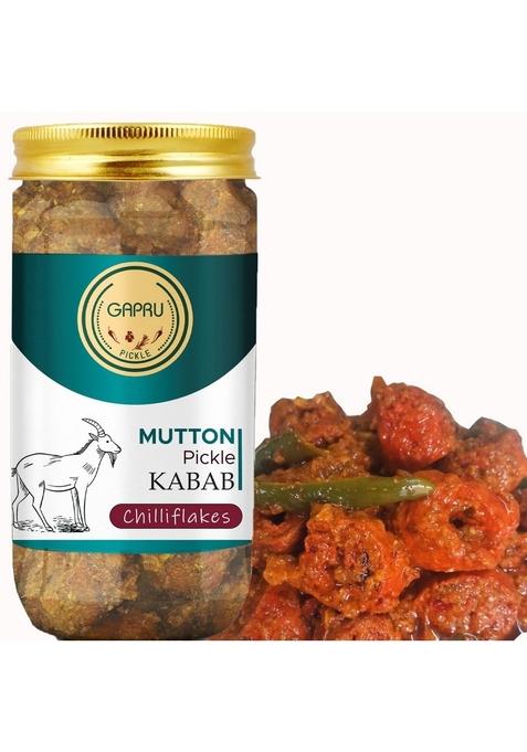 Gapru Pickle Chilliflakes Boneless Mutton Kabab 400 Gm Non Veg Ka Achar