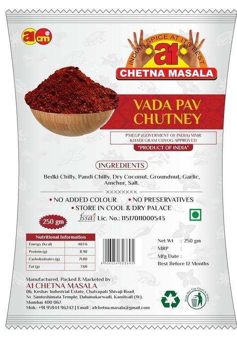 A1 Chetna Masala Vada Pav Chutney 250
