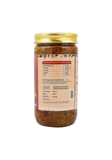 Kababi Kababi'S Mutton Crispy Seekh Kabab Pickle 400 Gm Unique Non Veg