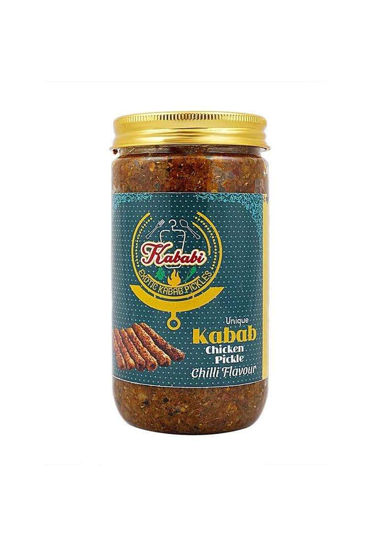 Kababi Kababi'S Chicken Chilli Seekh Kabab Pickle 400 Gm Unique Non Veg